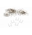 FAST MOVER TOOLS, STAPLES FOR PLASTIC HOT WELDING, 0.6MM PACK OF 100